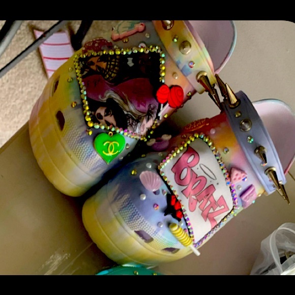 Bratz crocs. Tie Dye. - Picture 2 of 2
